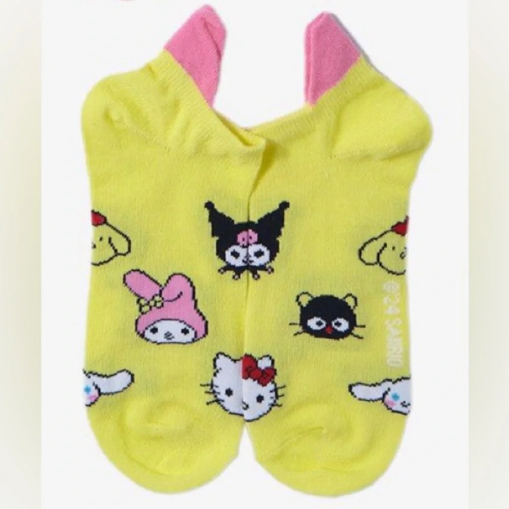 New Hello Kitty Ankle Socks- 3 pairs
